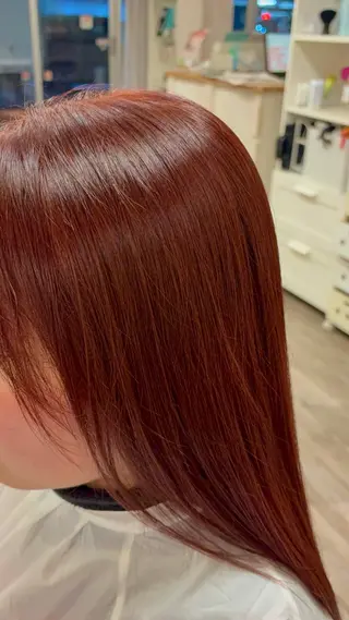 ロング カラー 島田 つかさのヘアスタイル