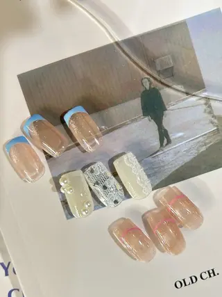 ネイル Luti所属・✳︎new open ケア/パラジェルのネイルデザイン