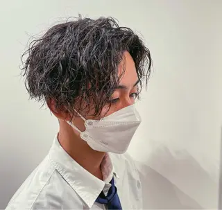 パーマ メンズ 【メンズ特化】 池田大成✂︎のヘアスタイル