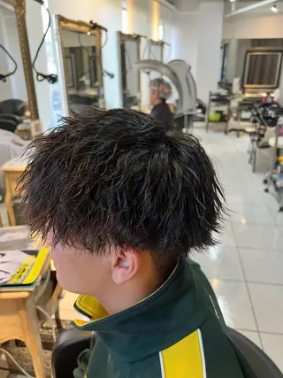 パーマ メンズ パーマ特化美容師 茂木広幸のヘアスタイル