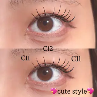 マツエク・マツパ 山本 恋乃香のヘアスタイル