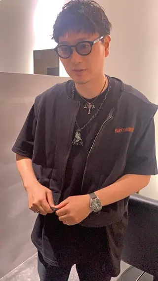 ショート メンズ Fuuu《フゥ》所属・シノザキ シンゴのヘアスタイル