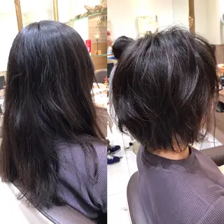 ミディアム steed tokyo所属・KOOKI スティードトーキョーのヘアスタイル