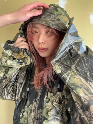 セミロング カラー 高橋 愛美のヘアスタイル