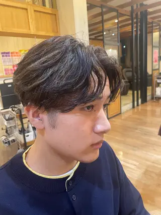 メンズ 前澤 秀斗のヘアスタイル