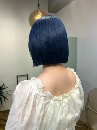 ミディアム カラー lani hair salon所属・SHOTO ハイトー ン/デザインカラーのヘアスタイル