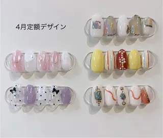 ネイル 吉川市 ネイルサロンLのネイルデザイン