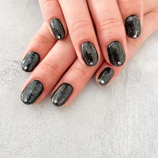 ネイル ゴテゴテ💙ワンホン リオナのネイルデザイン