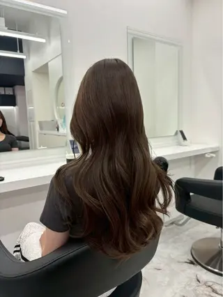 ロング カラー 🤍透明感推しカラー 🤍yui‪💞✨のヘアスタイル