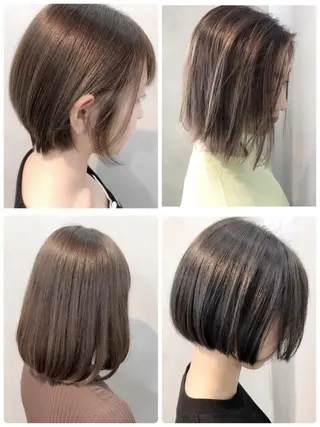 ミディアム カラー universe tokyoのヘアスタイル