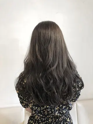 ロング カラー 石井 佑樹のヘアスタイル