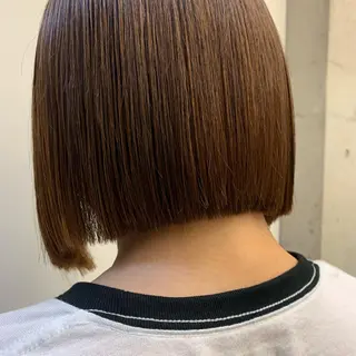 ショート 青柳 有咲のヘアスタイル