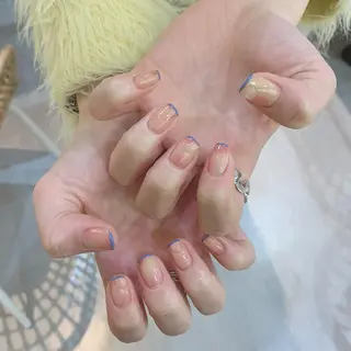 ネイル YUKIMO🍎名駅 /ニュアンスのネイルデザイン