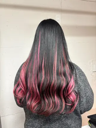 ロング カラー 🩵似合わせカット SEIRA🩵のヘアスタイル