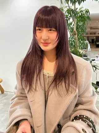 ロング Tommy所属・平田 知優のヘアスタイル