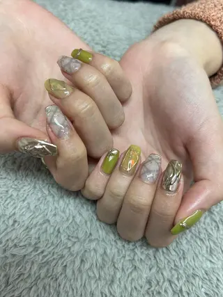 ネイル マツエク・マツパ brilliant s.kのネイルデザイン