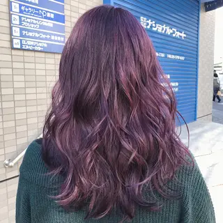 セミロング カラー ヘアアレンジ Zina渋谷エリア マネージャShionのヘアスタイル