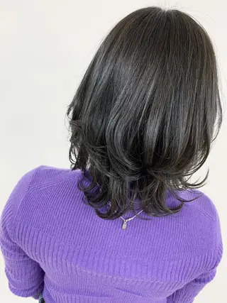 ミディアム 🥇近藤 恭輔🥇 Recharme新保のヘアスタイル