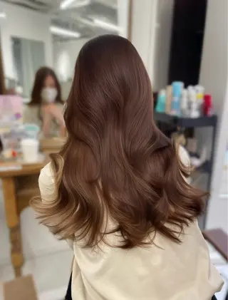 カラー happiness所属・🍒ピンクベージュ /ベージュ🍒なつきのヘアスタイル