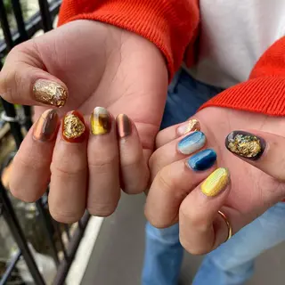 ネイル To Me Nail所属・🩵 mei🩵のネイルデザイン