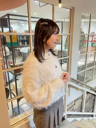 ロング ヘアアレンジ 佐藤 永夏のヘアスタイル