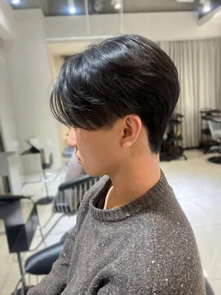 メンズ メンズセンターパート 🇰🇷wakanaのヘアスタイル