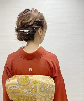 ヘアアレンジ GRANLUSSO 〜グランルッソ駅前店所属・木口 嘉美のヘアスタイル