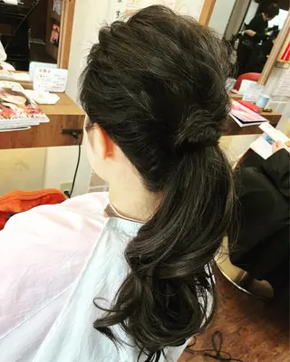 ヘアアレンジ 大野 まゆのヘアスタイル