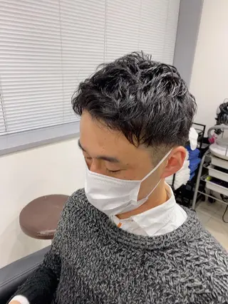 パーマ メンズ 伊藤 海のヘアスタイル