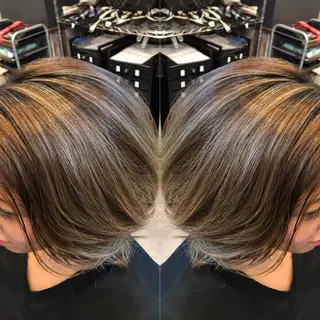ショート カラー KIRA スズキ タクヤ／店長のヘアスタイル