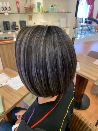 ミディアム カラー Coup所属・Coup   滝田 聡のヘアスタイル