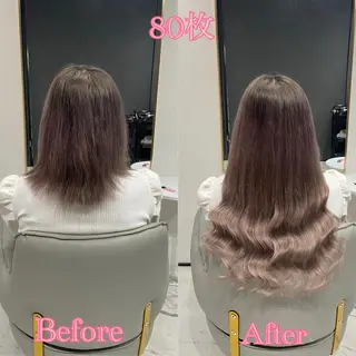 ショート シールエクステ ♡SAORI♡のヘアスタイル