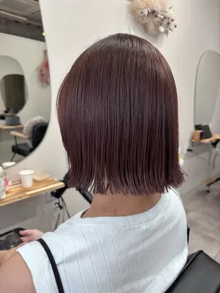 ショート カラー 🪼高評価🪼 💎柴崎の藤咲💎のヘアスタイル