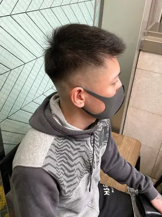 メンズ Le'a所属・渋谷/フェード/ 國分 翔のヘアスタイル