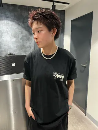 ショート カラー メンズ ⚡️ショート特化⚡️ ATARUのヘアスタイル