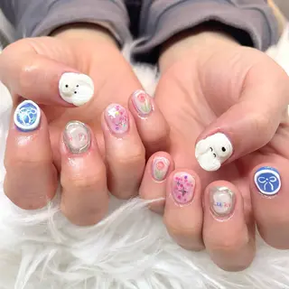 ネイル 新井 ひなののネイルデザイン