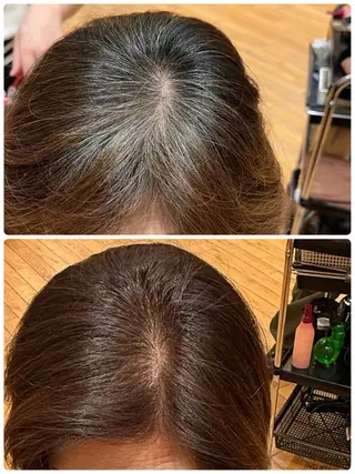 カラー 橋本 萌叶のヘアスタイル