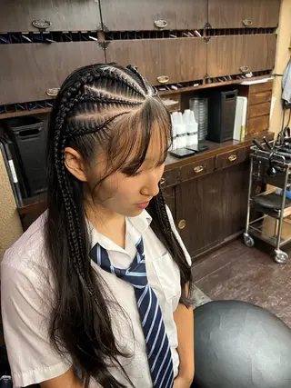 モデル募集💚 Miyabi💚のヘアスタイル