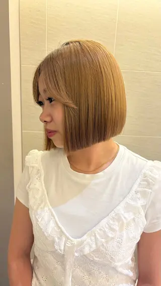 ショート 《無料カットモデル / perm》ナミのヘアスタイル