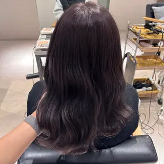 セミロング Un ami shibuya所属・Unami  / RIZUMUのヘアスタイル