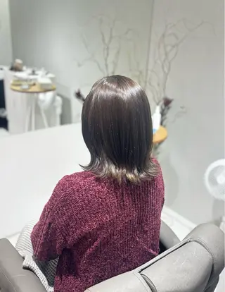 ミディアム 白土 さくらのヘアスタイル
