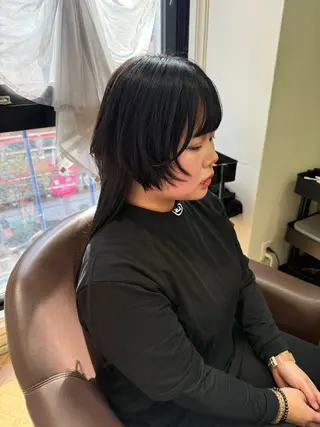 ロング 溝口 槙里也のヘアスタイル