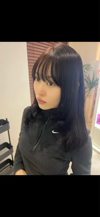 セミロング カラー メンズ zina 吉祥寺店所属・mao /zina吉祥寺のヘアスタイル