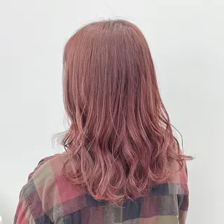 ミディアム カラー 💗爆美女製造機💗 ハイトーン-髪質改善のヘアスタイル
