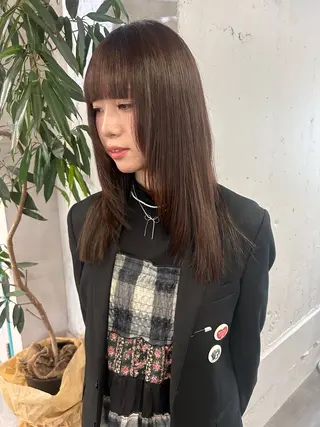 ロング モデル募集中🥚福岡 kii anju🐄のヘアスタイル