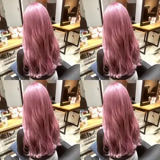 ロング カラー ✨髪質改善/ハイトー ン/艶髪高山のヘアスタイル