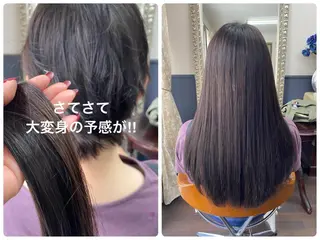 ロング ヘアアレンジ マツエク・マツパ アイブロウ KITTY 立川のネイルデザイン