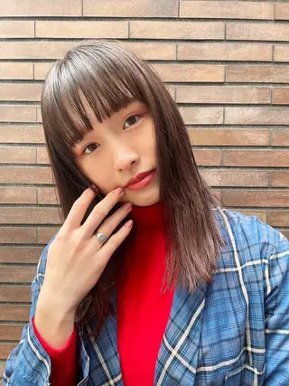 セミロング 🌼U24 ヘアデザインラボのヘアスタイル