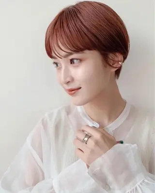 ショート 丸田優奈 /ショートカットのヘアスタイル