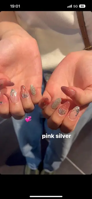 ネイル 🪷福本 亜実　/大阪心斎橋のネイルデザイン